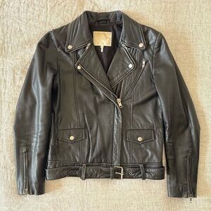 Maje Lambskin Jacket